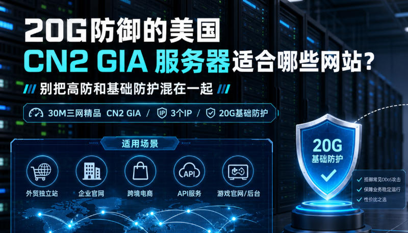 CN2 GIA服务器购买指南：如何正确选择最优线路与商家